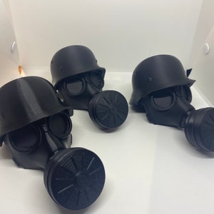 Trailer hitch cover steel helmet / Hitch Cover German Helmet / Ball Cover Gas Mask