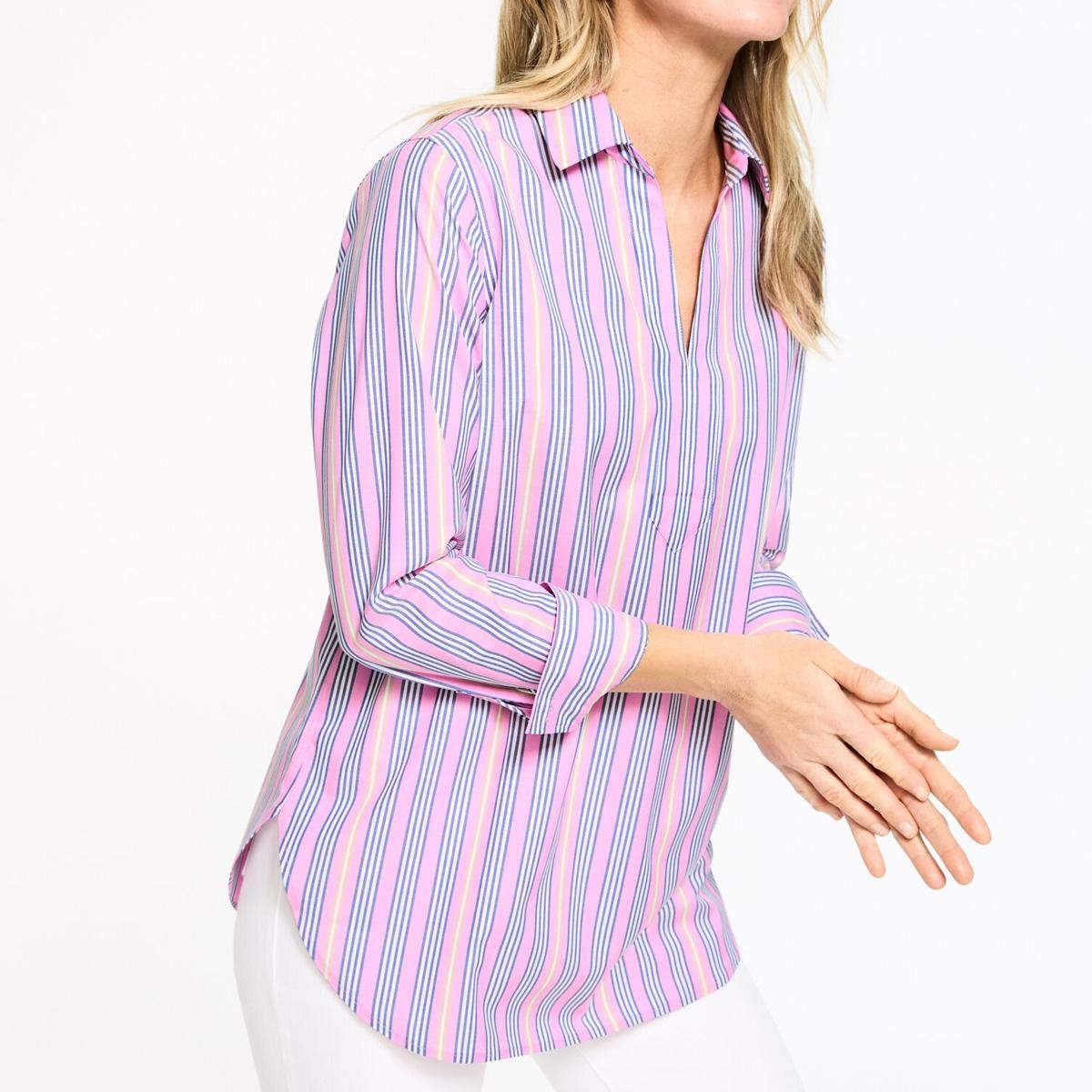 NWT Talbots Spring 2026 Tunic Popover - Bold Stripe, Misses XS-XL - Etsy