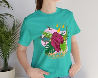 Dinosaur Ride, Animal Kingdom Park, Disney Inspired, Retro, 90s vintage Cotton Unisex Short Sleeve Tee