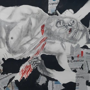 Cut throat print
