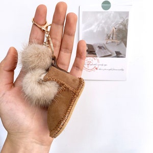 Mini Plush Boots Pendant,Bag Charm,Multi Colors,Cute Boots Keychain,Keychain Charm for Women,Backpack Tag,Bag Accessories,Handmade Keychain