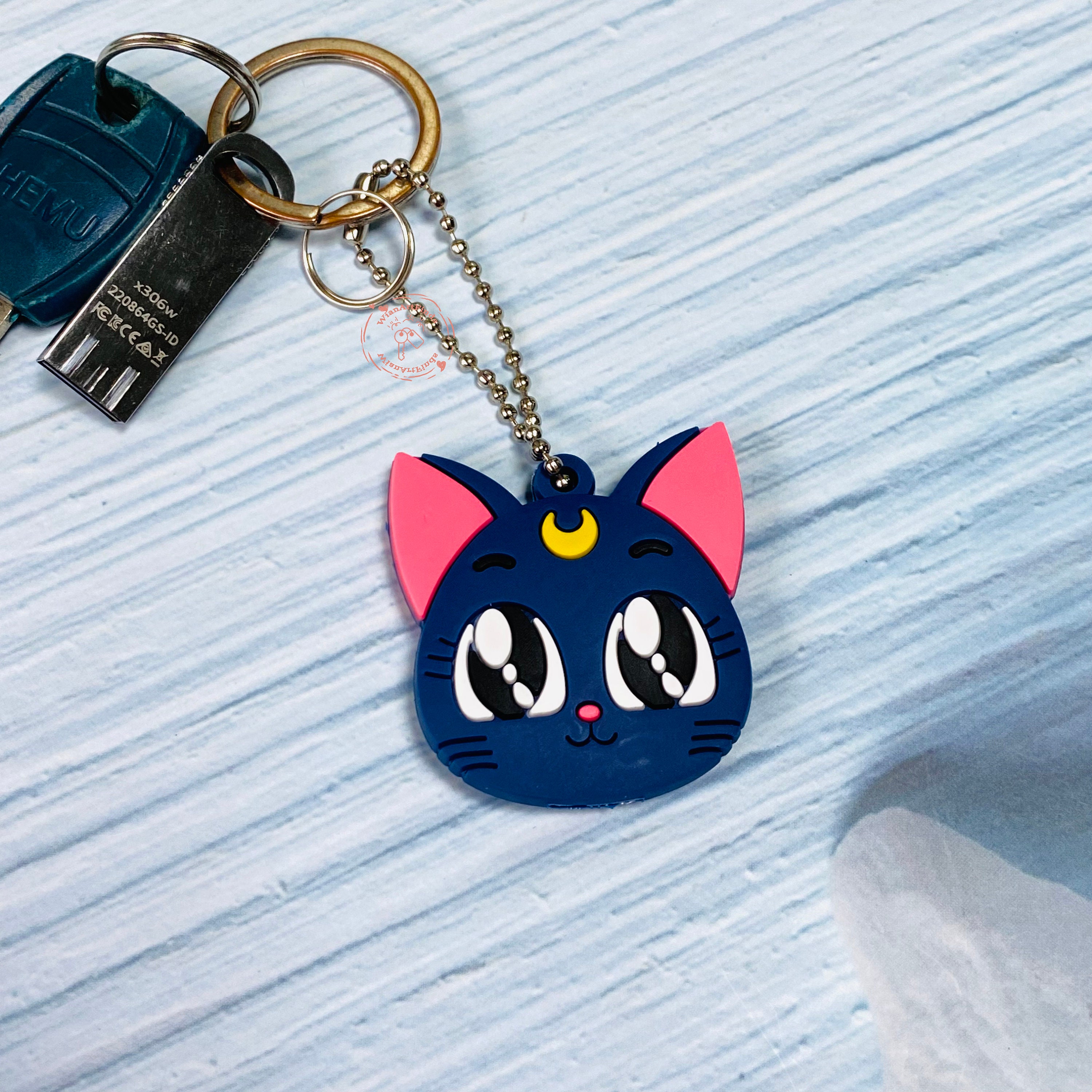 Pvc Key Cover Cute Cat Key Cover,kawaii Cartoon Key Cover,pvc Key Covers,cozy Key ...
