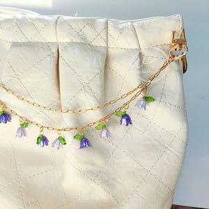 Build Your Own Bag Chain, Unique Bag Pendant, Gold Bag Decorations, Purse Chain with Multi Charm, Wallet Accessories, Women Handbag Charms