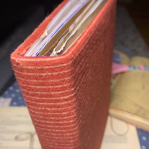 Soft Red Cover Junk Journal