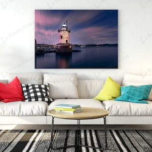 Westchester Lighthouse| Sleepy Hollow Lighthouse Acrylic block | Tarrytown, Ny| Kingsland-Point| Photographed By Shutter Secrets