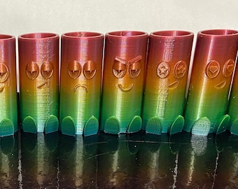 Emoji Sleeve 3D Printed Lighter Case