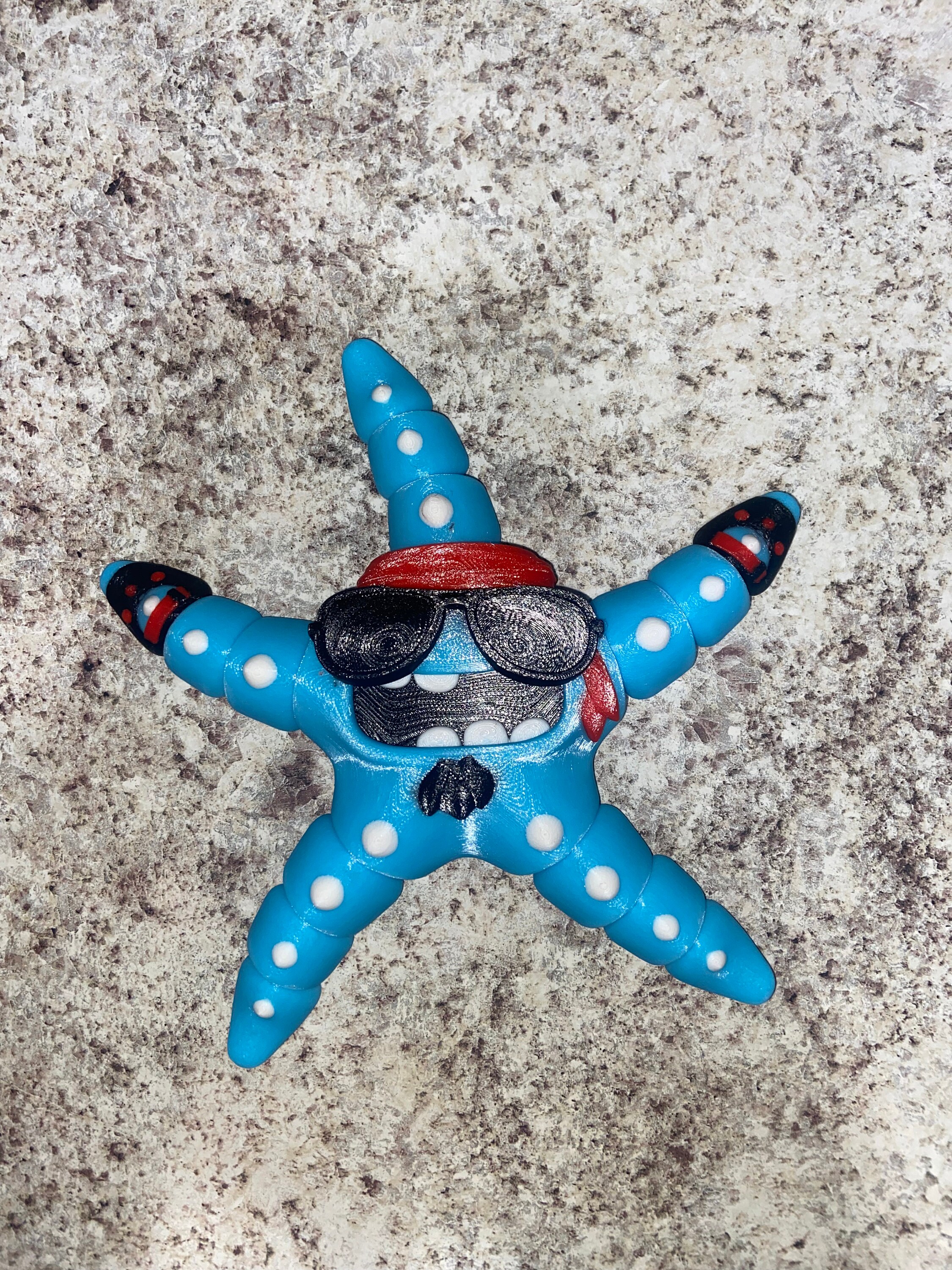 Articulating Biker Starfish: Flexi Factory Design - Etsy