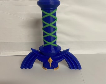 Master Sword inspired Collapsing Sword  | A 3D Printing World Model