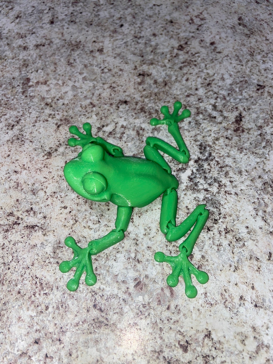 Articulating Frog Fidget Toy: Flexi Factory PLA Print - Etsy