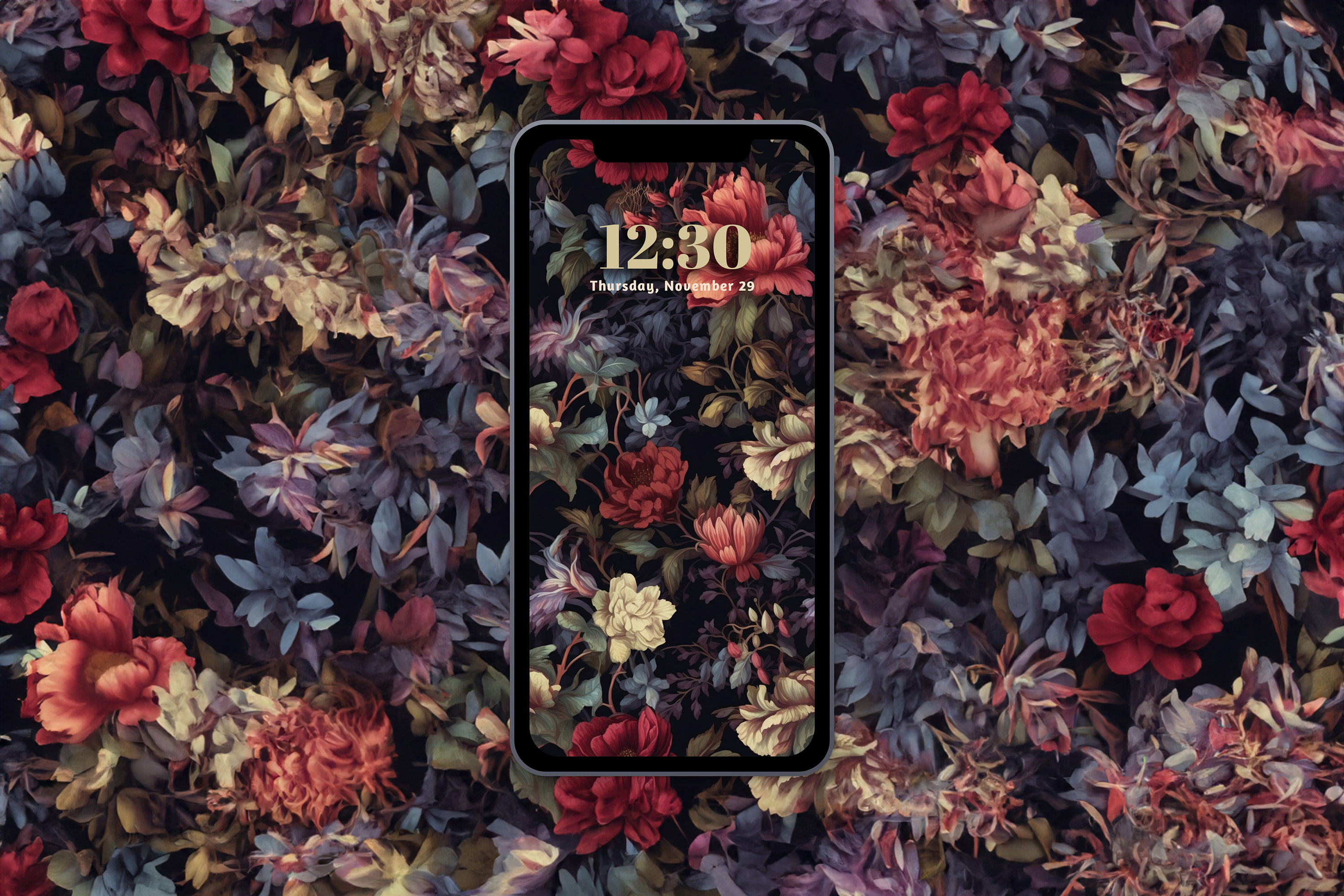 Dark Cottagecore iPhone Wallpaper Bundle, Set of 6 Download, Wallpaper ...