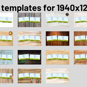 KDP Book Mockup for A Plus Content, Canva Template, Square Paperback ...