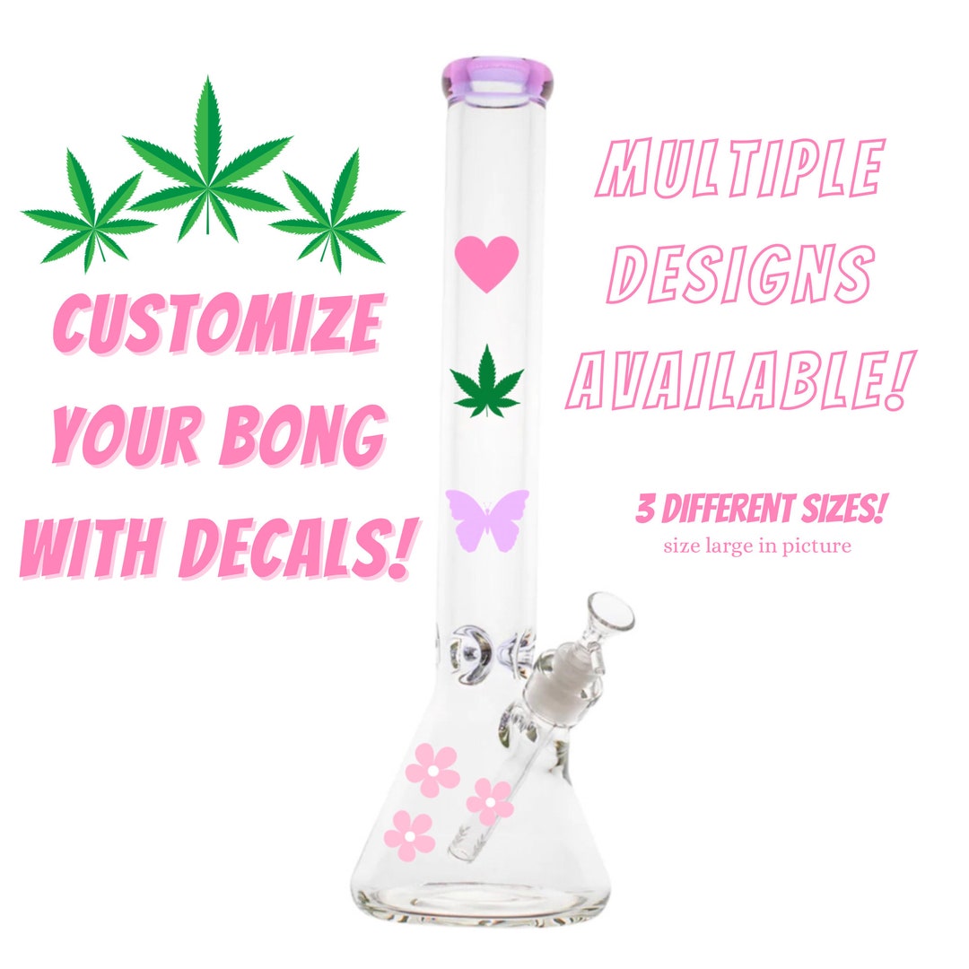Bong Stickers Bong Decals 420 Stickers 420 Stoner Etsy