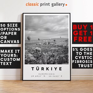 Turkey Poster Print,Turkey Wall Art, Housewarming Gift, Housewarming, Large Wall Art, Living Room Art, New Home Gift,4634