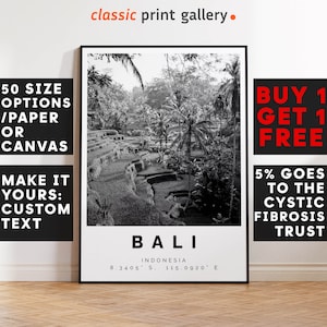 Bali Poster, Bali Print, Bali Photo, Bali Travel, Gift Idea For Backpacker,Backpackers Gift,Southeast Asia Travel Poster,Sea Travel Art,3037