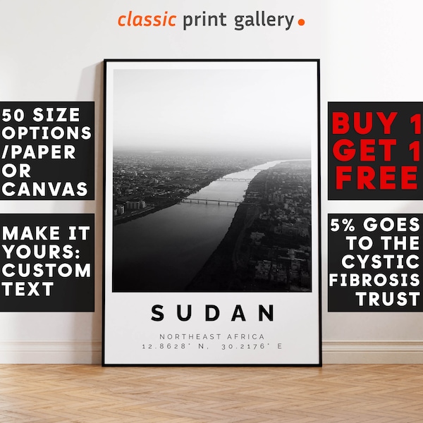 Sudan Print Black and White Photo, Sudan Wall Art, Sudan Travel Poster, Sudan Photo Print, Africa Wall Art, Africa Decor, 4105