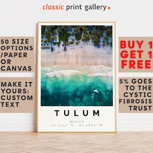 Tulum Poster Colorful Print, Tulum Wall Art, Tulum Photo Decor, Tulum Gift Travel Print,Quintana Roo,Poster Travel,8414