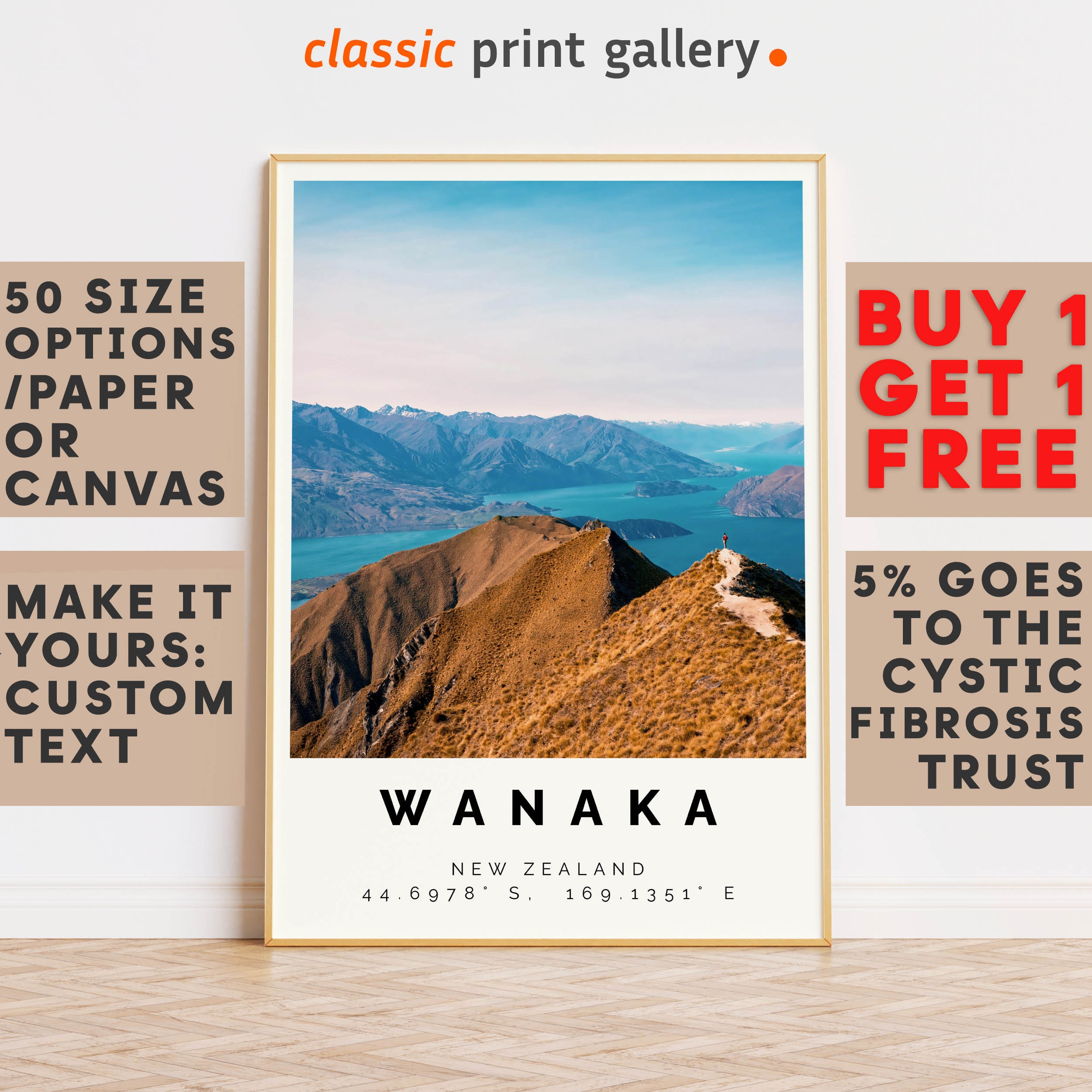 Wanaka Poster Colorful Print, Wanaka Wall Art, Wanaka Photo Decor, Wanaka Gift Travel Print,New Zealand,Travel Poster Decor,8352