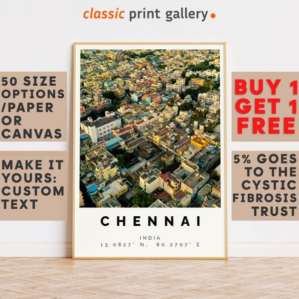 Chennai Wall Art Etsy