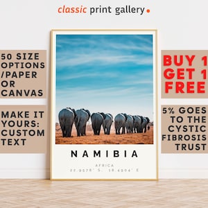 Namibia Poster Colorful Print, Namibia Wall Art, Namibia Photo Decor, Namibia Gift Travel Print,Travel Gift,9330