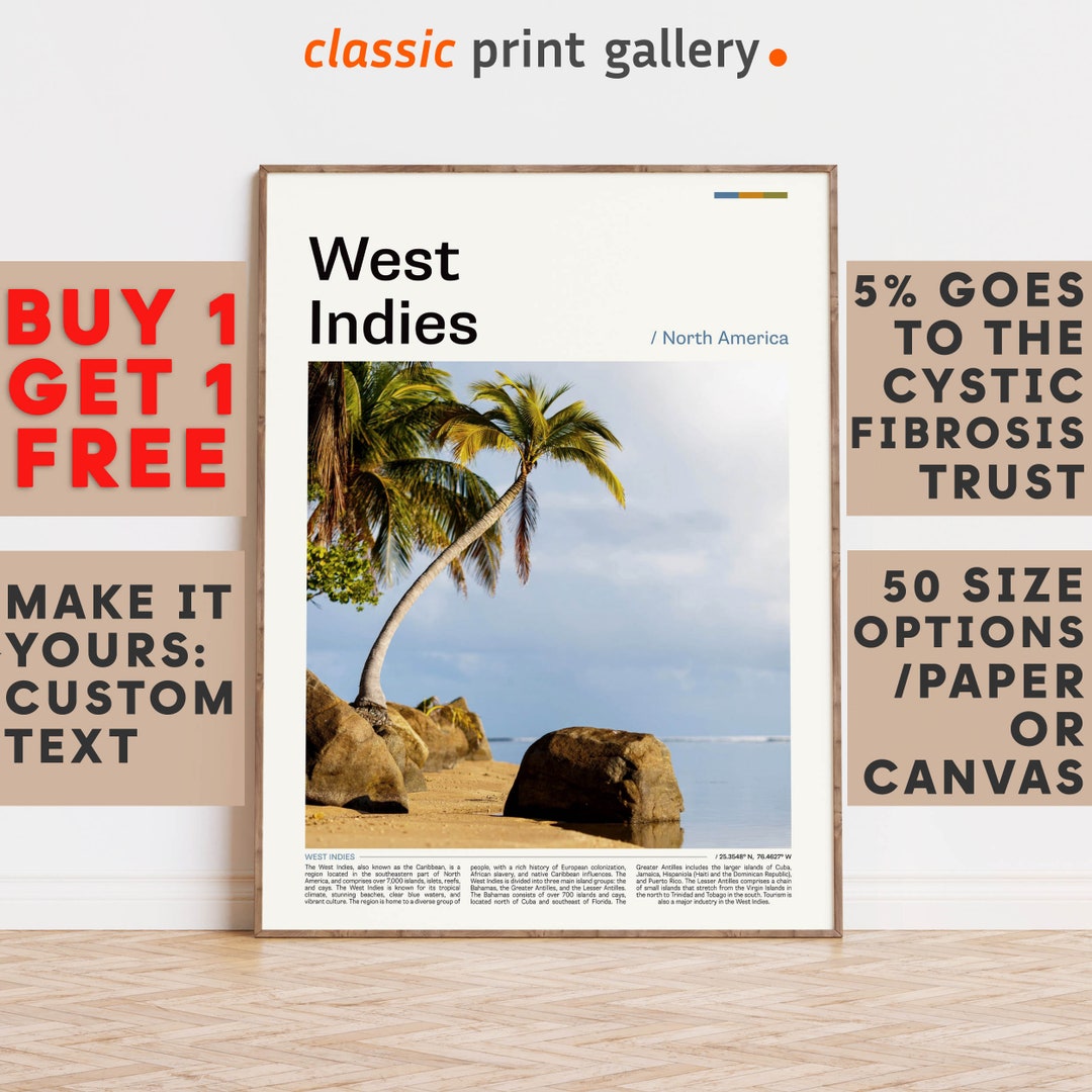 west-indies-print-west-indies-wall-art-west-indies-color-poster-with