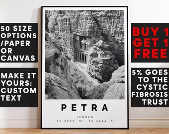 Petra Poster Print,Petra Wall Art, Housewarming Gift, Housewarming, Large Wall Art, Living Room Art, New Home Gift, 4400
