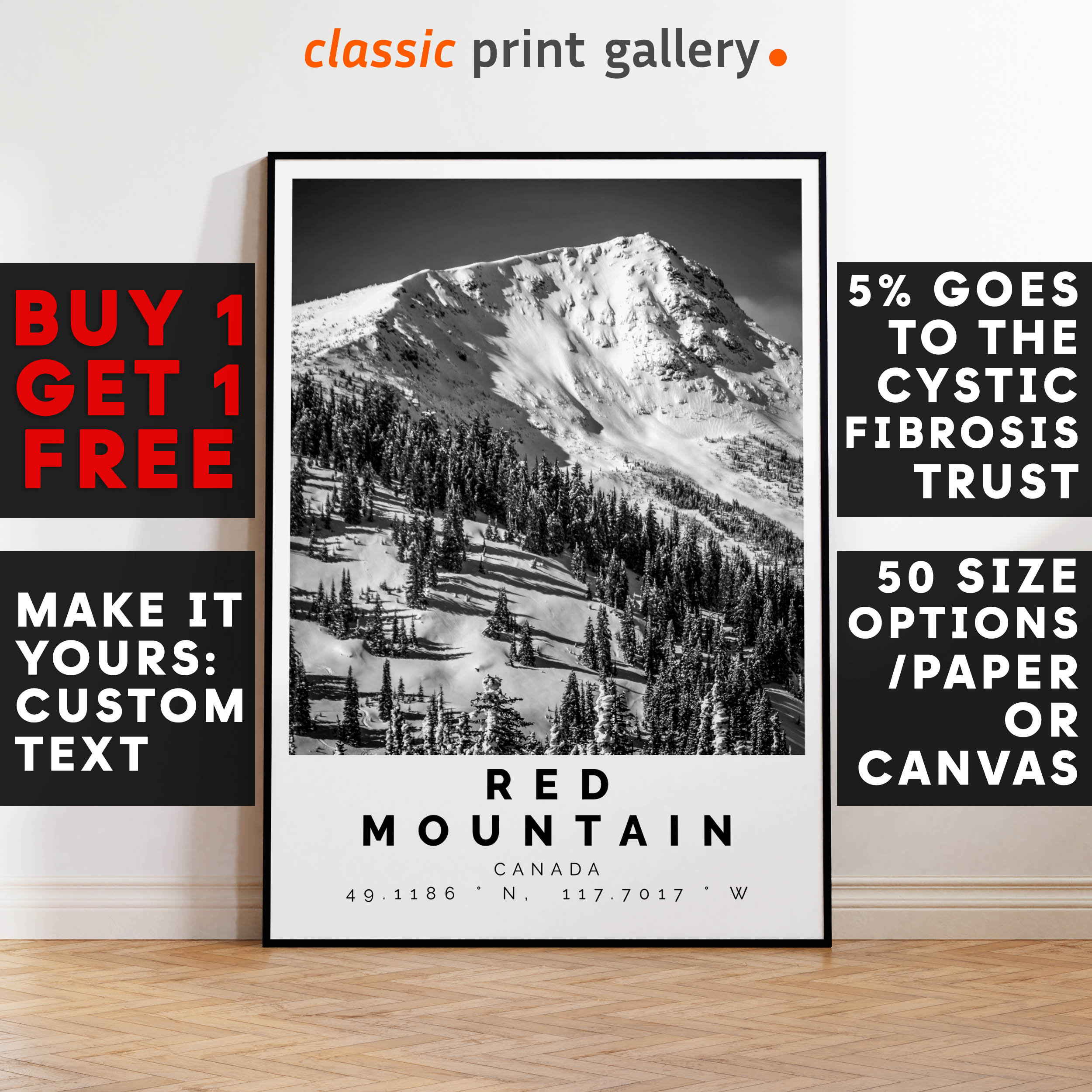 Red Mountain - Etsy Canada