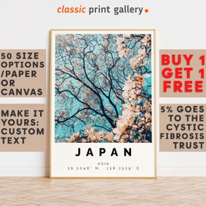 Japan Poster Colorful Print, Japan Wall Art, Japan Photo Decor, Japan Gift Travel Print,Housewarming Gift,9074