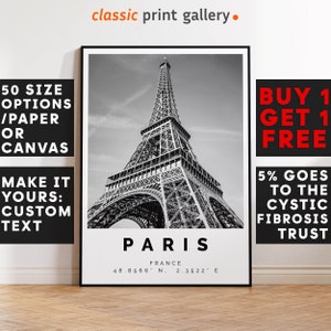 Paris Poster,Paris Print,Paris Black and White Photographic Art, Wedding gift, Coordinates Poster, Travel Gift, 4439