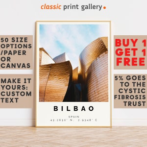 Bilbao Poster Colorful Print, Bilbao Wall Art, Bilbao Photo Decor, Bilbao Gift Travel Print,Travel Posters Preppy,7726