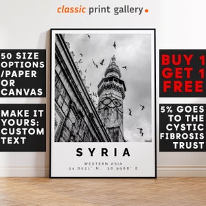 Syria Print Black and White Photo, Syria Wall Art, Syria Travel Poster, Syria Photo Print, Arab Wall Art, Arab Decor, 4081b
