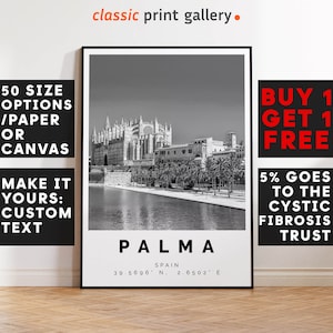 Palma Poster Print,Palma Wall Art, Housewarming Gift, Housewarming, Large Wall Art, Living Room Art, New Home Gift, 4448