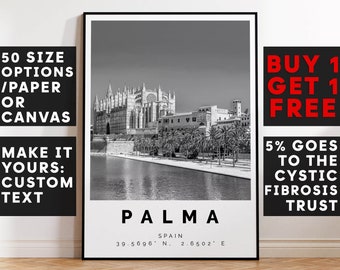 Palma Poster Print,Palma Wall Art, Housewarming Gift, Housewarming, Large Wall Art, Living Room Art, New Home Gift, 4448