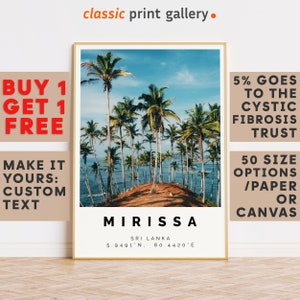 Mirissa Print,Mirissa Wall Art,Mirissa BW Poster,Personalized Birthday Beach Travel Gift Coastal Photography Sri Lanka 15620