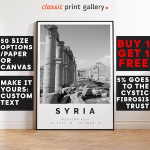 Syria Print Black and White Photo, Syria Wall Art, Syria Travel Poster, Syria Photo Print, Arab Wall Art, Arab Decor, 4081a
