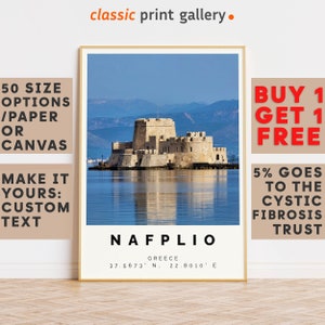 Nafplio Poster Colorful Print, Nafplio Wall Art, Nafplio Photo Decor, Nafplio Gift Travel Print,Greece,Travel Posters,Tourism,8986