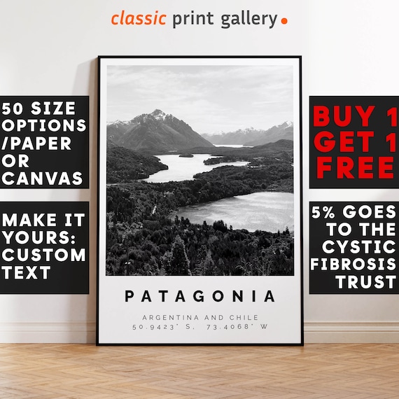 Patagonia Poster,patagonia Print,patagonia Black and White Photographic Art, Wedding Gift, Coordinates Poster, Travel Gift, 4432 - Etsy Patagonia Poster,patagonia Print,patagonia Black and White Photographic Art, Wedding Gift, Coordinates Poster, Travel Gift, 4432 - Etsy