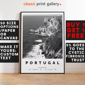 Portugal Poster Print,Portugal Wall Art, Housewarming Gift, Housewarming, Large Wall Art, Living Room Art, New Home Gift, 4350