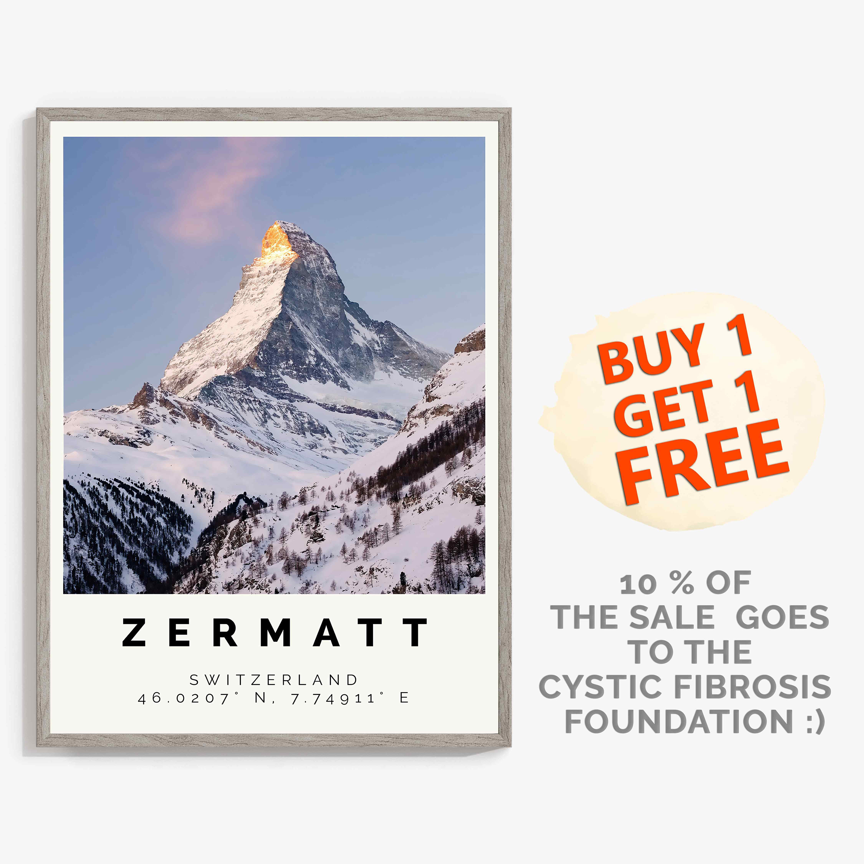 Zermatt Poster Colorful Print Zermatt Wall Art Zermatt Photo Etsy