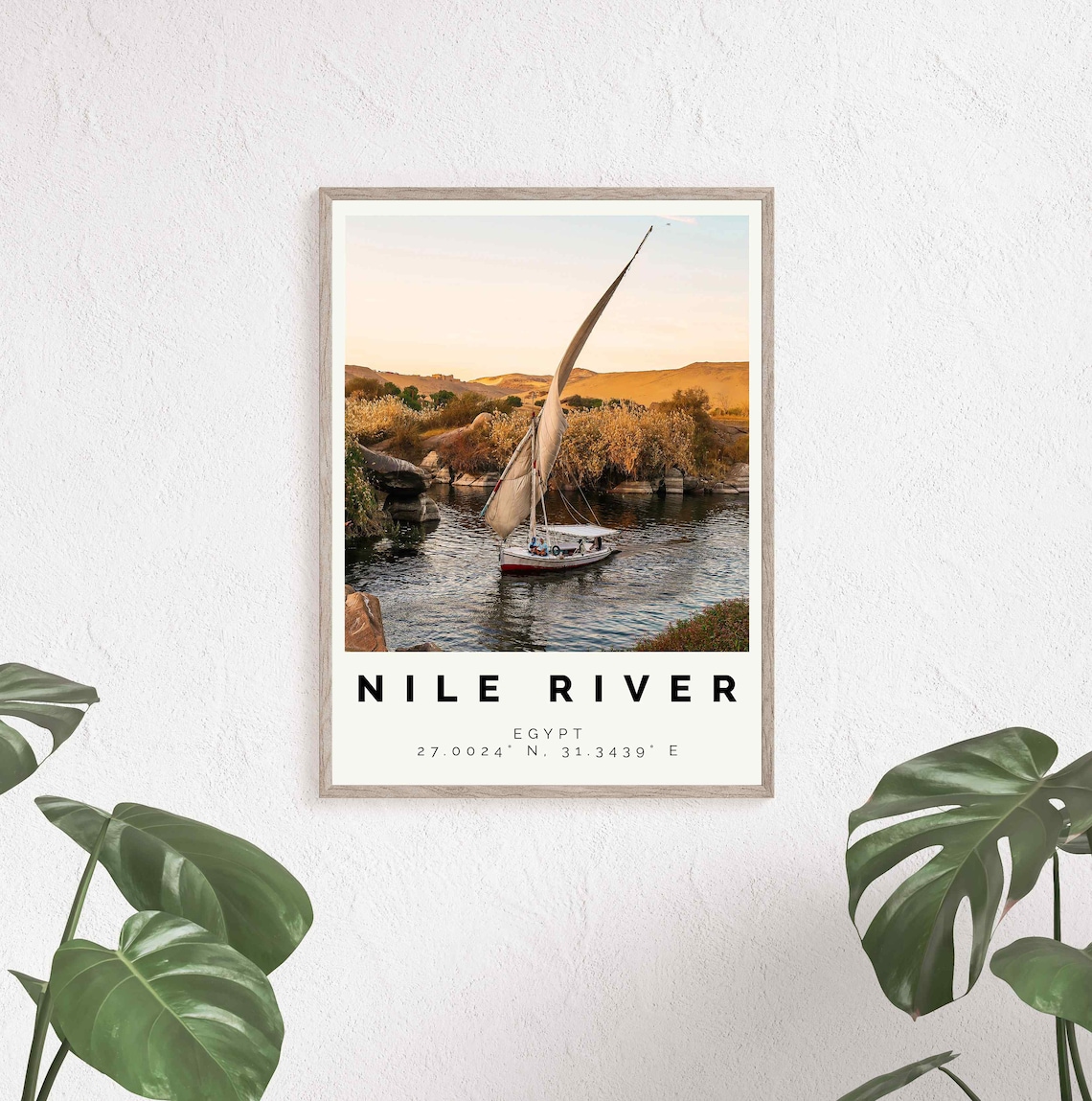 Nile River Poster Colorful Print Nile River Wall Art Nile - Etsy