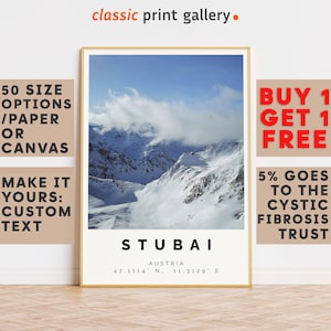 Stubai Poster Colorful Print, Stubai Wall Art, Stubai Photo Decor, Stubai Gift Travel Print,Tyrol,Birthday Gift,10247