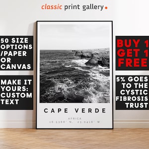 Cape Verde Poster, Cape Verde Print, Cape Verde Photo, Cape Verde Wall Art, Gift Art, Traveller Gift, Scenic Poster, 3218