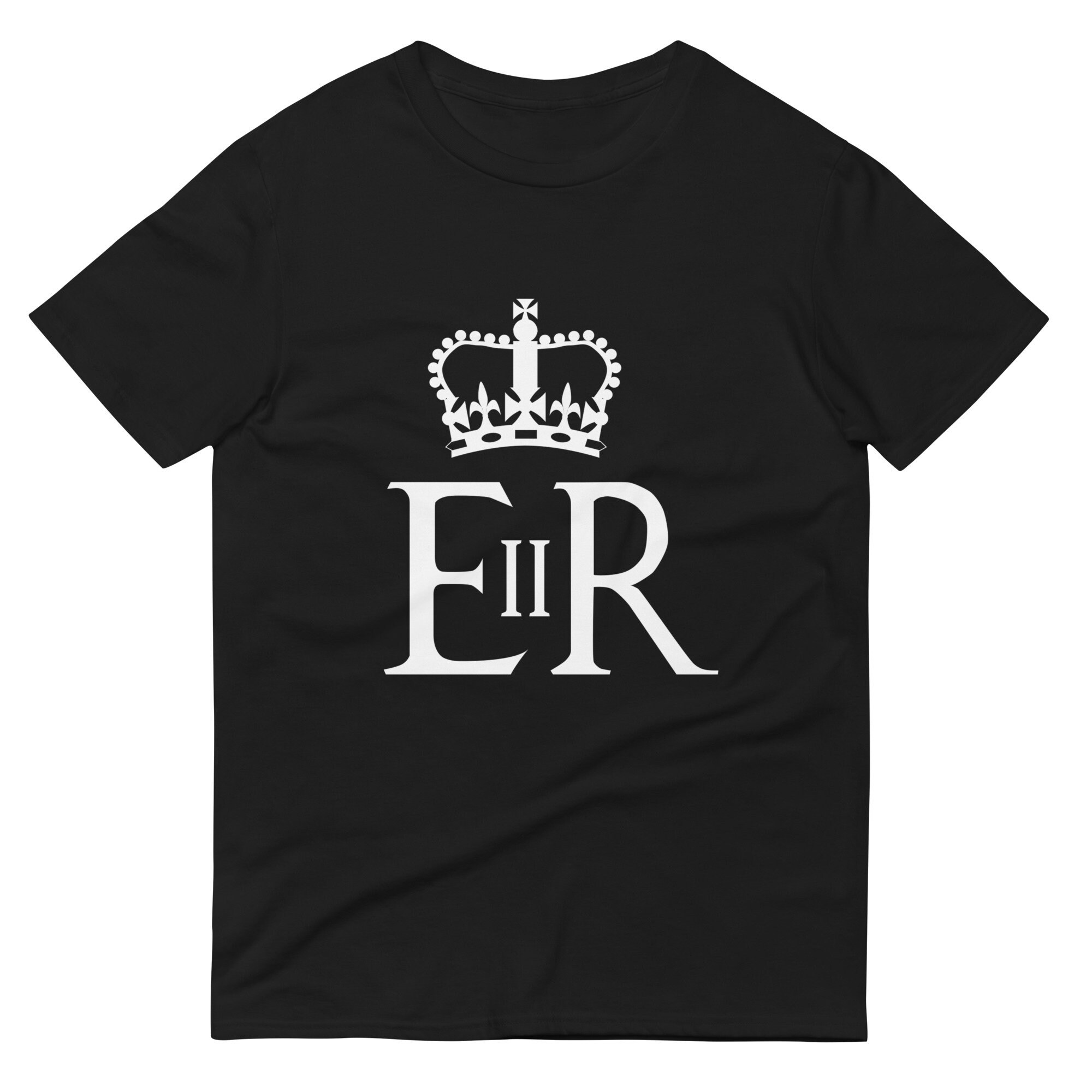 Discover Queen Elizabeth II Logo T-Shirt