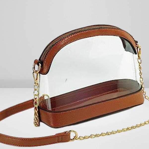Clear Crossbody Bag Etsy
