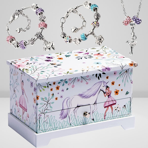 Little Girl Jewelry Box Etsy