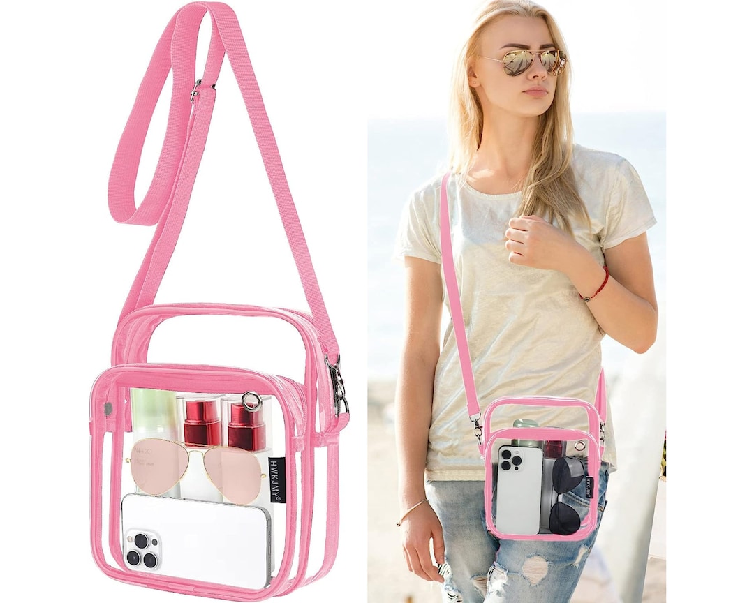Clear Crossbody Bag Clear Stadium Bag for Consert Crossbody Etsy