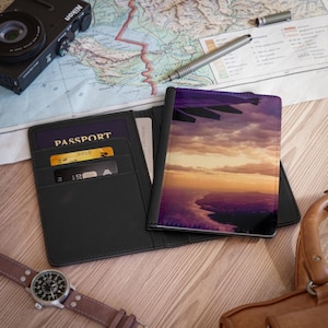Florida Airspace Passport Cover: Stylish Travel Wallet, Adventure Gift