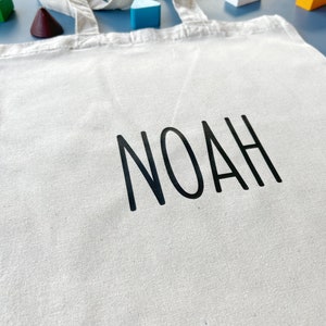 Customizable cotton tote bag image 2