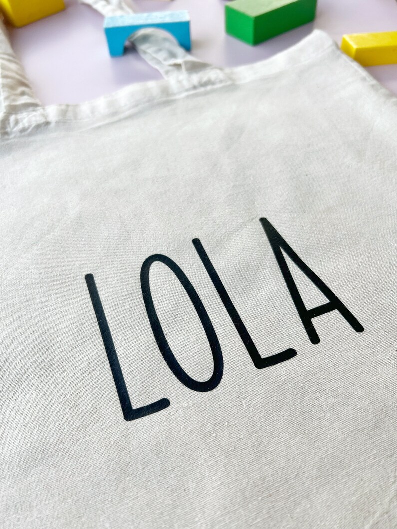 Customizable cotton tote bag image 6