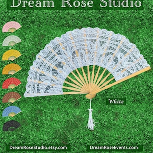 Lace fans bulk sale