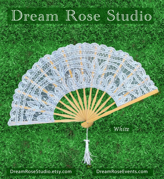Victorian outlet wedding fans